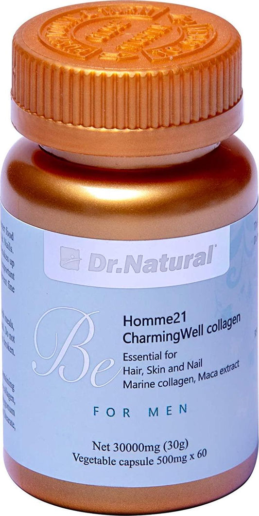 Dr.Natural Be-Homme 21 BeautyWell Marine Collagen 60capsules