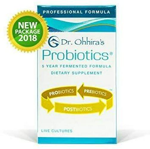 Dr. Ohhira's Probiotics Professional Formula - 60 Capsules with Bonus 3 Travel Size Samples (6 Capsules Bonus)