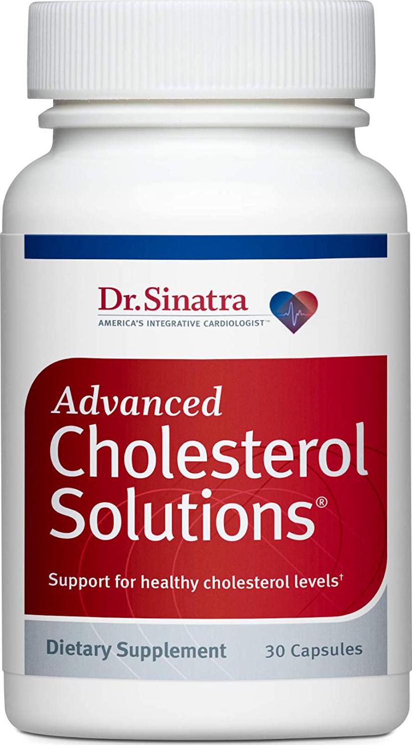 Dr. Sinatra&#039;s Advanced Cholesterol Solutions Heart Health Supplement with Citrus Bergamot, 30 Capsules (30-Day Supply)