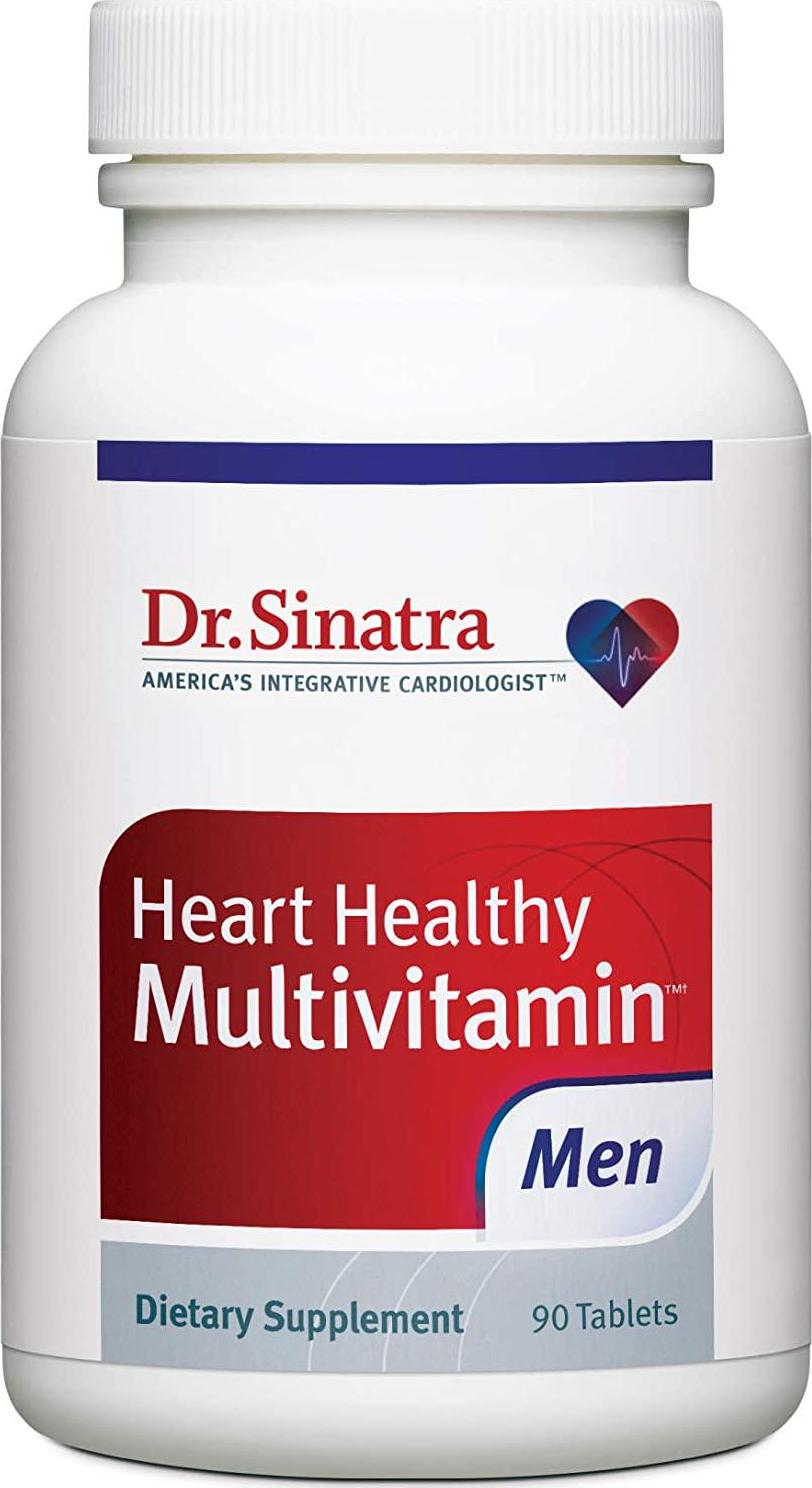Dr. Sinatra's Heart Healthy Multivitamin for Men, 90 Tablets (30-Day Supply)