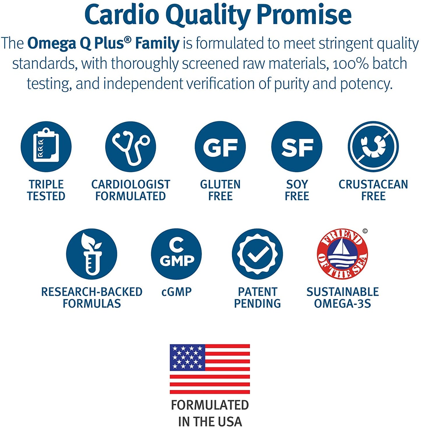 Dr. Sinatra’s Omega Q Plus Resveratrol - Omega-3 Supplement with CoQ10 and Resveratrol - Promotes Comprehensive Heart and Whole Body Health to Help You Age Well (60 softgels)