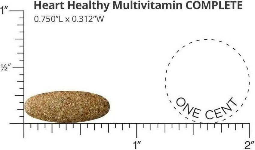 Dr. Stephen Sinatra s Heart Healthy Multivitamin Complete for Heart, Total Body, Immune, and Mood Health Support and More with Essential Vitamins Plus Sensoril Ashwagandha