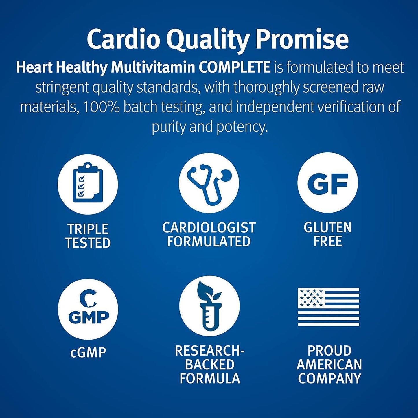 Dr. Stephen Sinatra s Heart Healthy Multivitamin Complete for Heart, Total Body, Immune, and Mood Health Support and More with Essential Vitamins Plus Sensoril Ashwagandha
