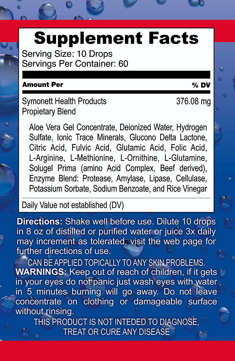 Dr. Symonett's OXYGEN DROPS PLUS