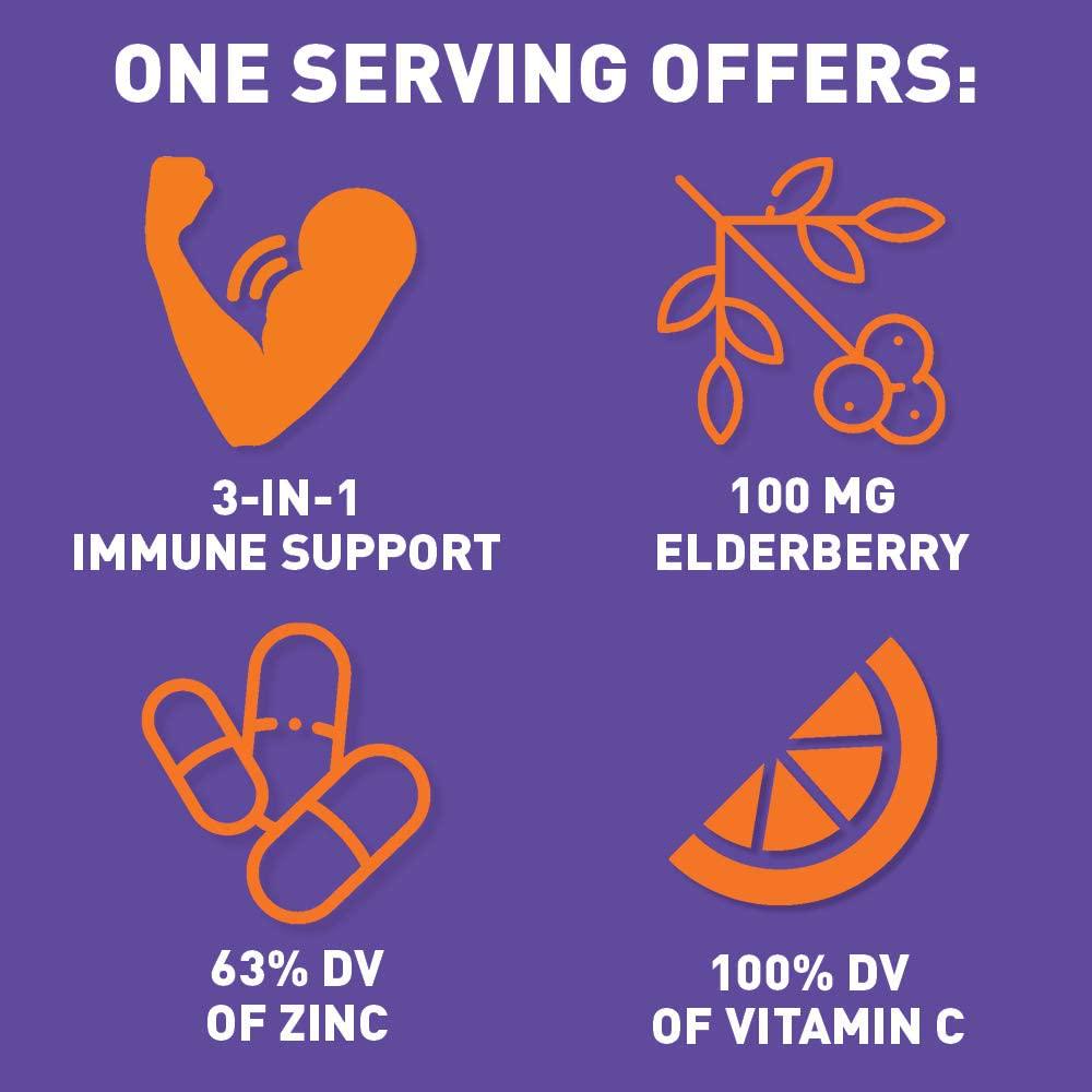 Dr. Tobias Elderberry + Vitamin C Gummy Supplement, 60 Gummies