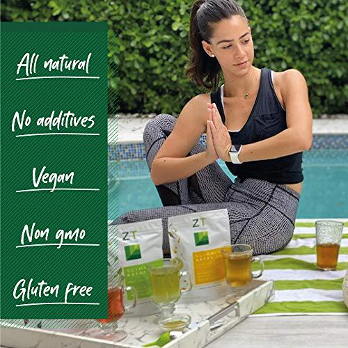 Dr. Zisman ZT Slimming Detox Tea Pack (Goji-Ginger + Matcha Coconut) | Weight Loss and Detox Blend | Herbal Tea for Cleanse | Increase Antioxidant Effects | Accelerate your Metabolism