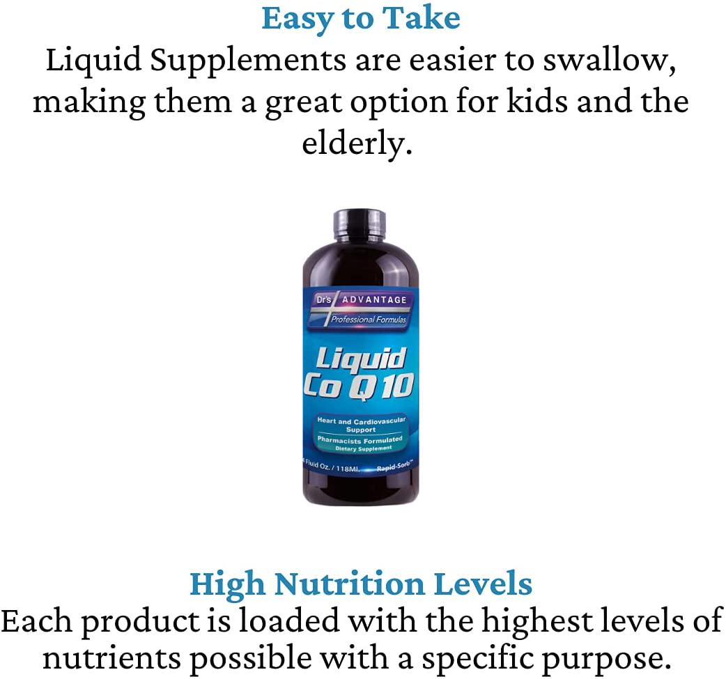 Dr's Advantage DA890 Liquid CoQ10, 4 oz.