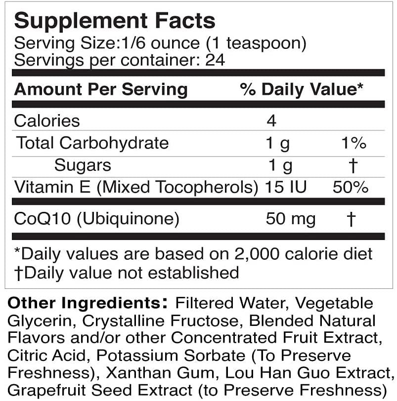 Dr's Advantage DA890 Liquid CoQ10, 4 oz.