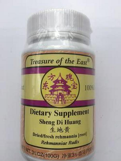 Dried/fresh rehmannia [root] Sheng Di Huang/Di Huang Concentrated Granules 100g by Baicao