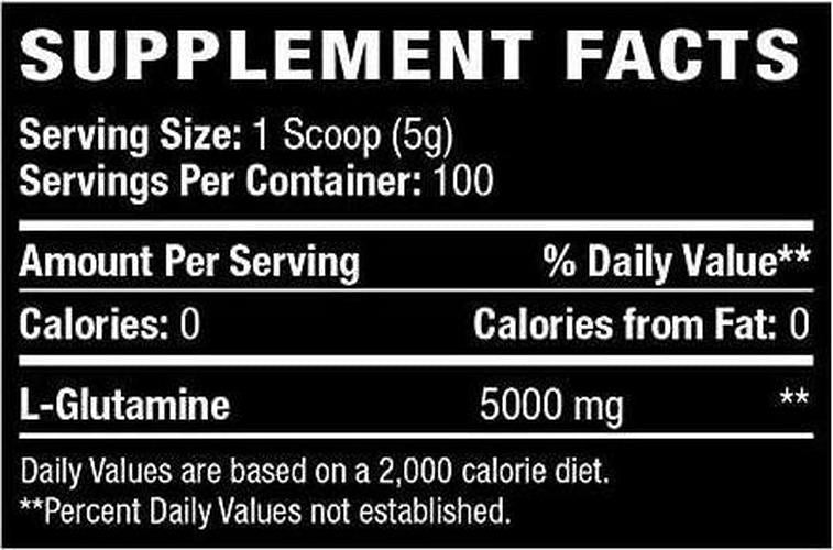 Driven GLUTAMINE-Reduce Muscle Soreness and Boost Immune System:Pure, Natural, and Healthy Amino Acid - Promotes and Preserves Lean Muscle Mass - Supports GI Health and Immune System Function