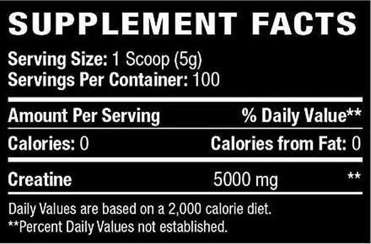 Driven Nutrition-Micronized Creatine (500gm)