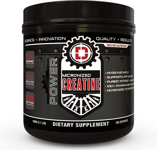 Driven Nutrition-Micronized Creatine (500gm)