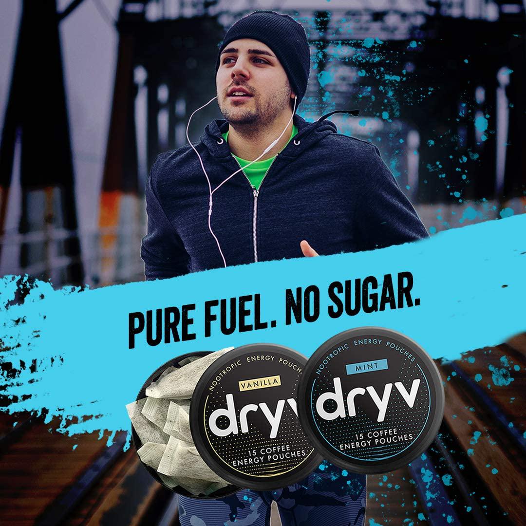 Dryv Energy Pouches - 5 Pack Mint Pouches