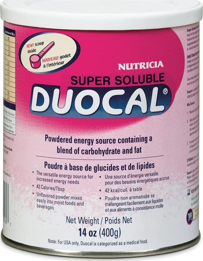 Duocal, Unflavored, 14.1 oz / 400 g (Case of 6 cans)