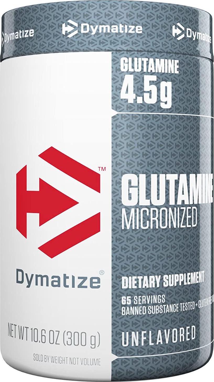 Dymatize 100% Pure Glutamine, Unflavored, 10.6 Oz