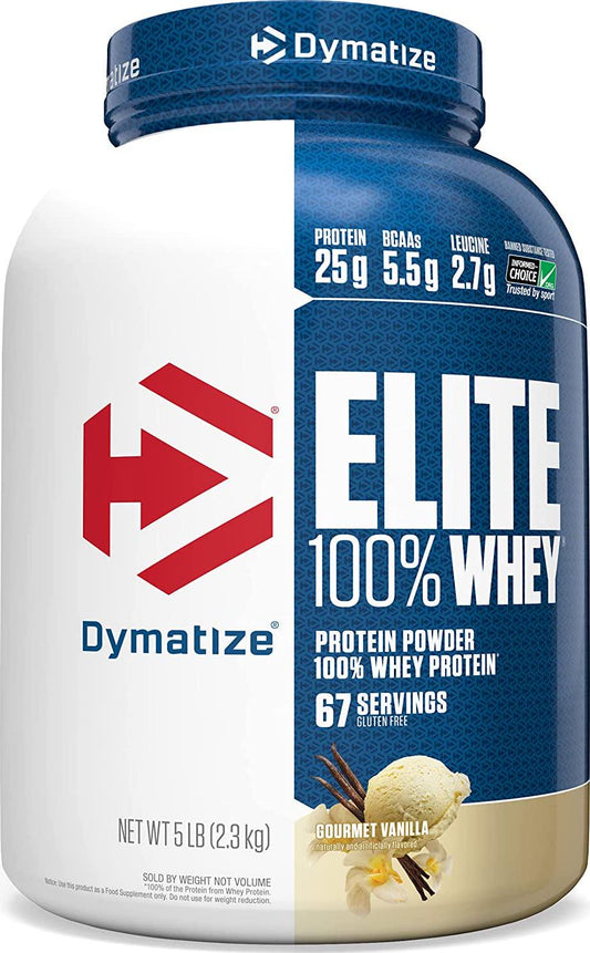 Dymatize Elite Whey Protein, Gourmet Vanilla - 2.3kg