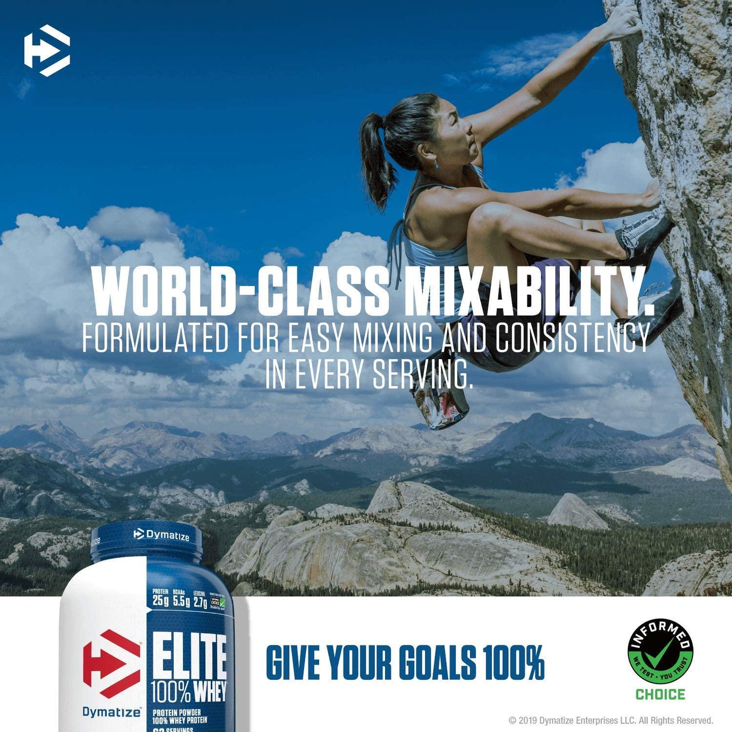 Dymatize Elite Whey Protein, Gourmet Vanilla - 2.3kg