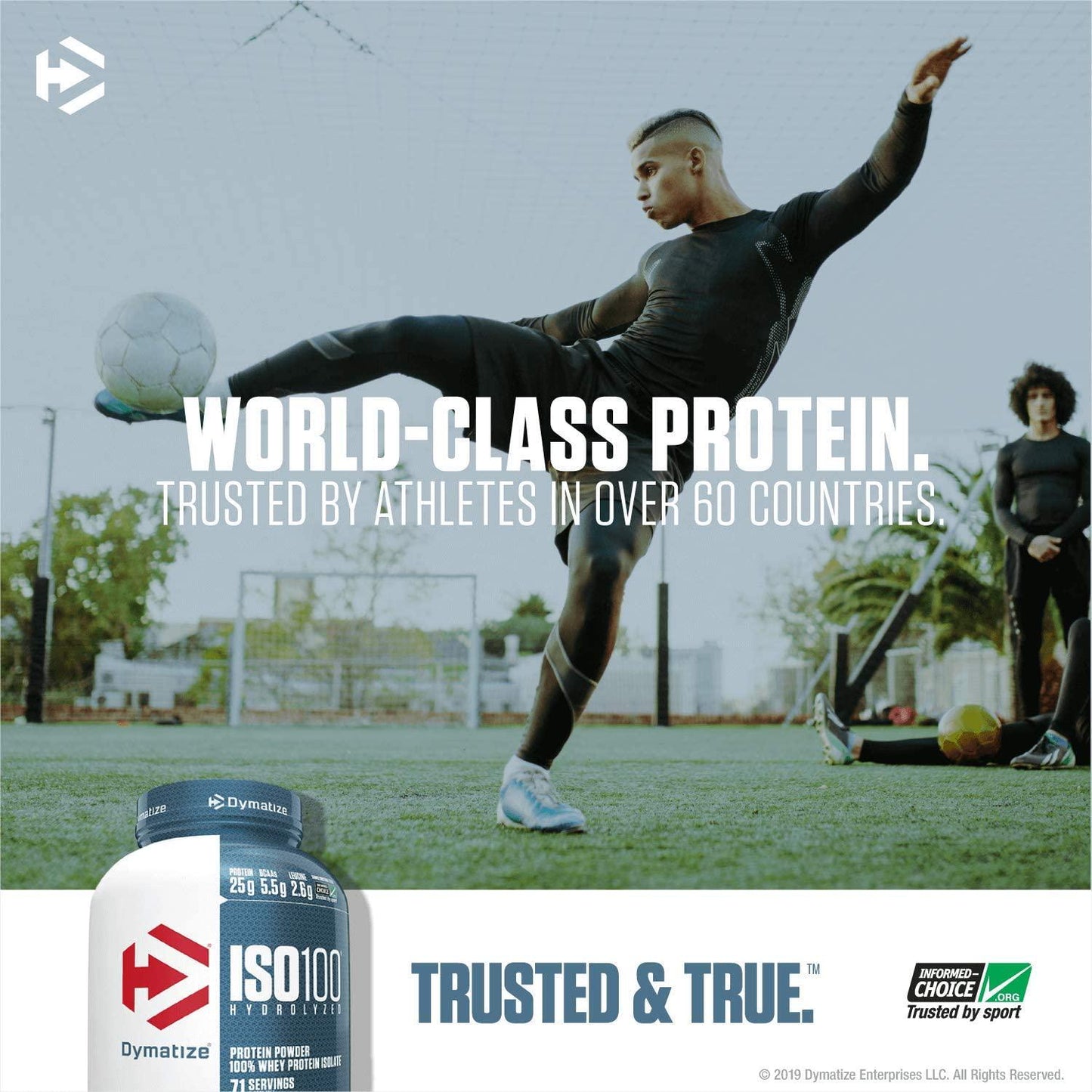 Dymatize ISO100 - 100% Hydrolyzed Whey Protein Isolate - Gourmet Vanilla, 2.3kg/5lbs