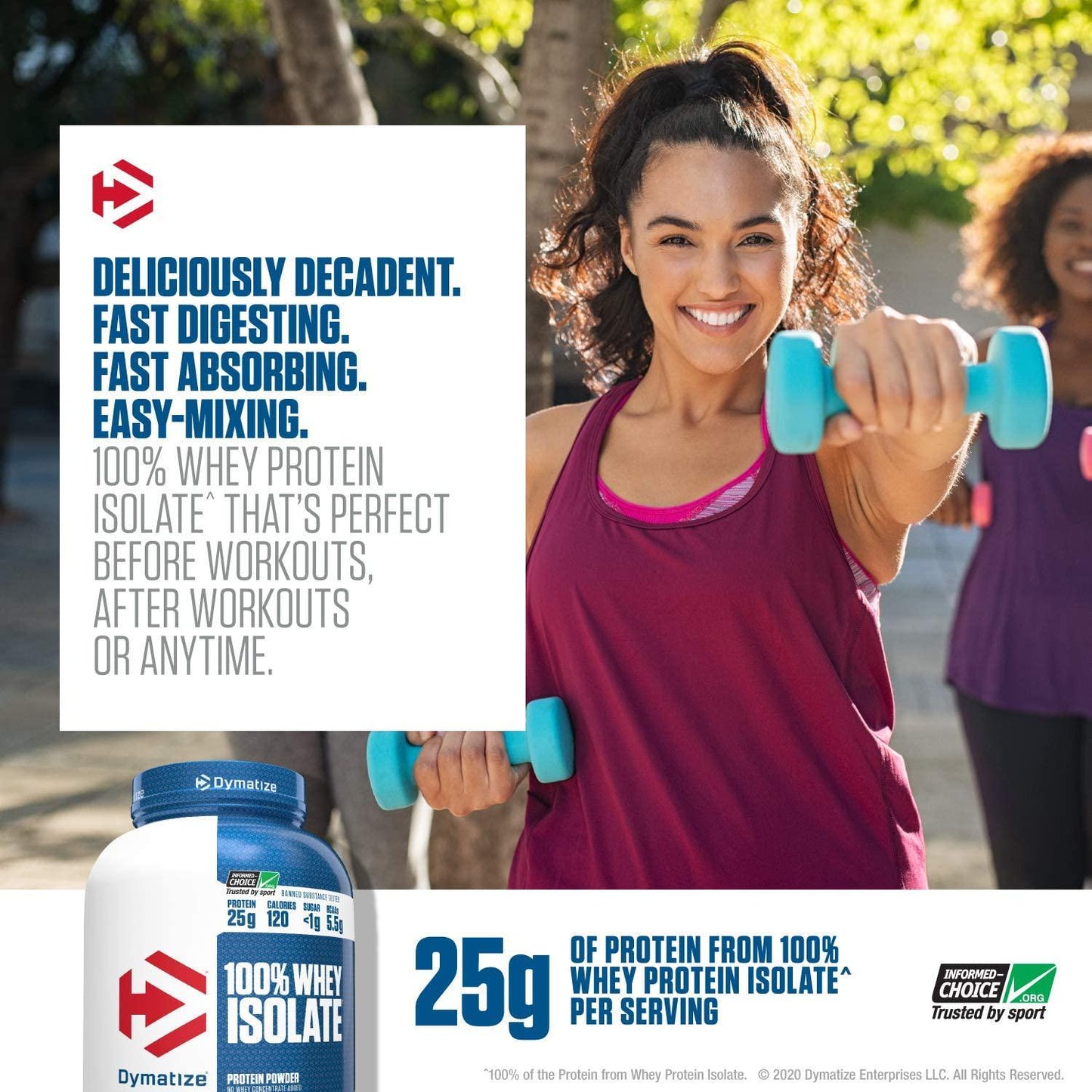 Dymatize Nutrition 100% Whey Isolate 28.2 Oz (1.76lb) (800g) Classic Chocolate, 1.7 Pound