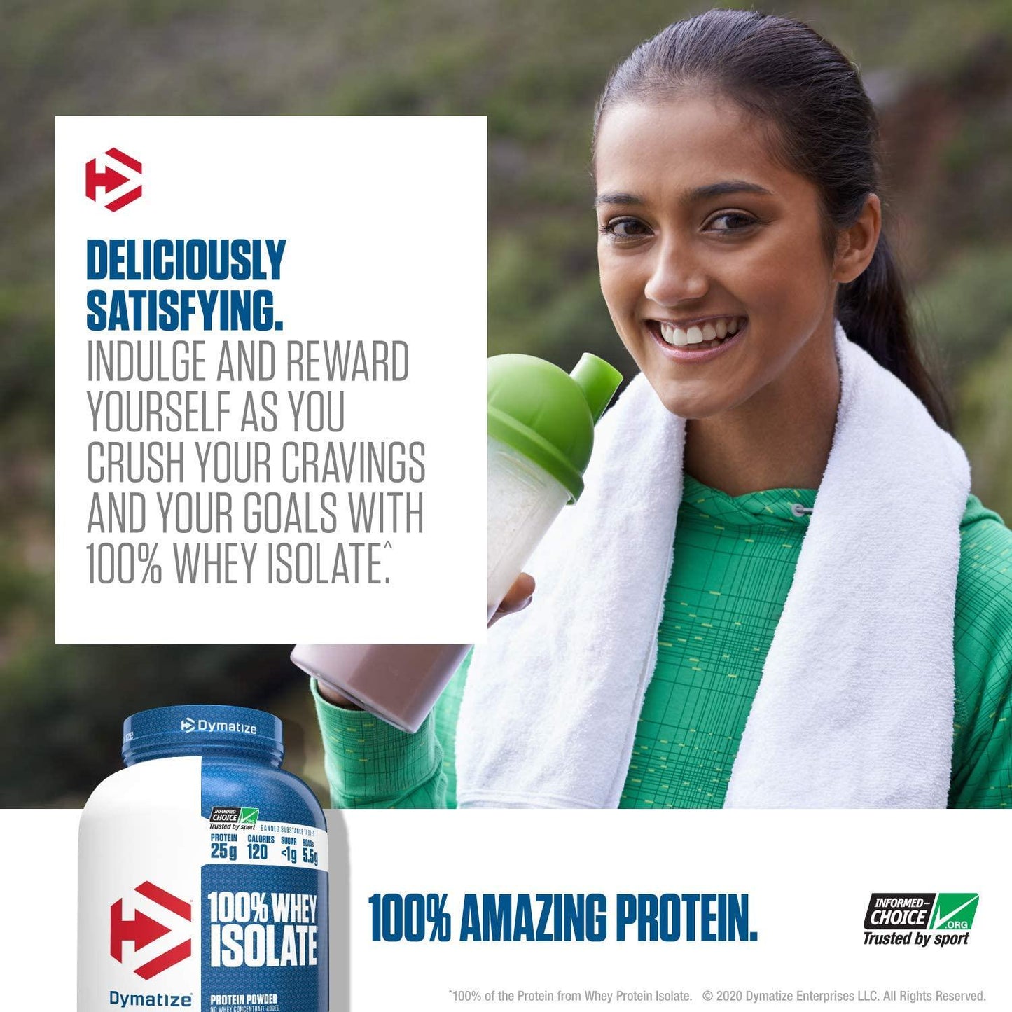 Dymatize Nutrition 100% Whey Isolate 26.4 Oz (1.65lb) (750g) Simple Vanilla, 1.6 Pound