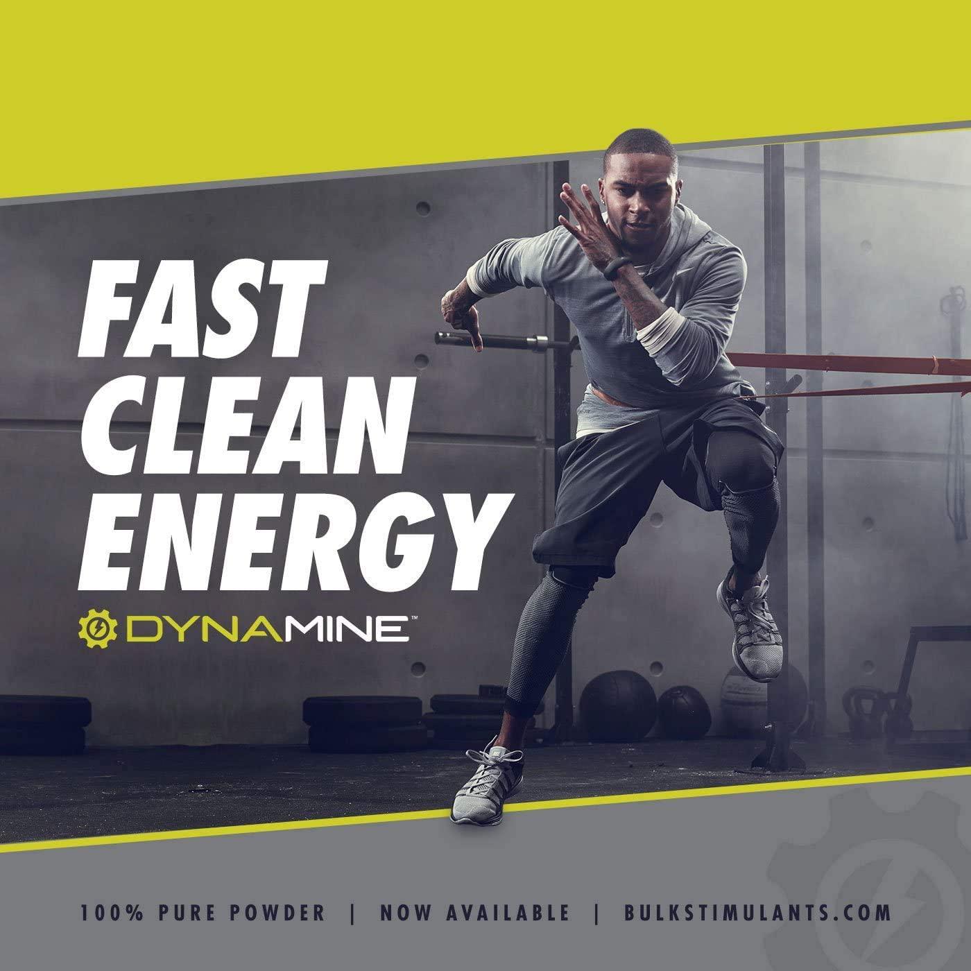 Dynamine Tasteless - N-MethylliberineÂ Powder - Fast Acting - Natural Energy Focus and Endurance - Similar to Theacrine TeaCrine with Faster Response (10 Grams Active - 100 Servings)