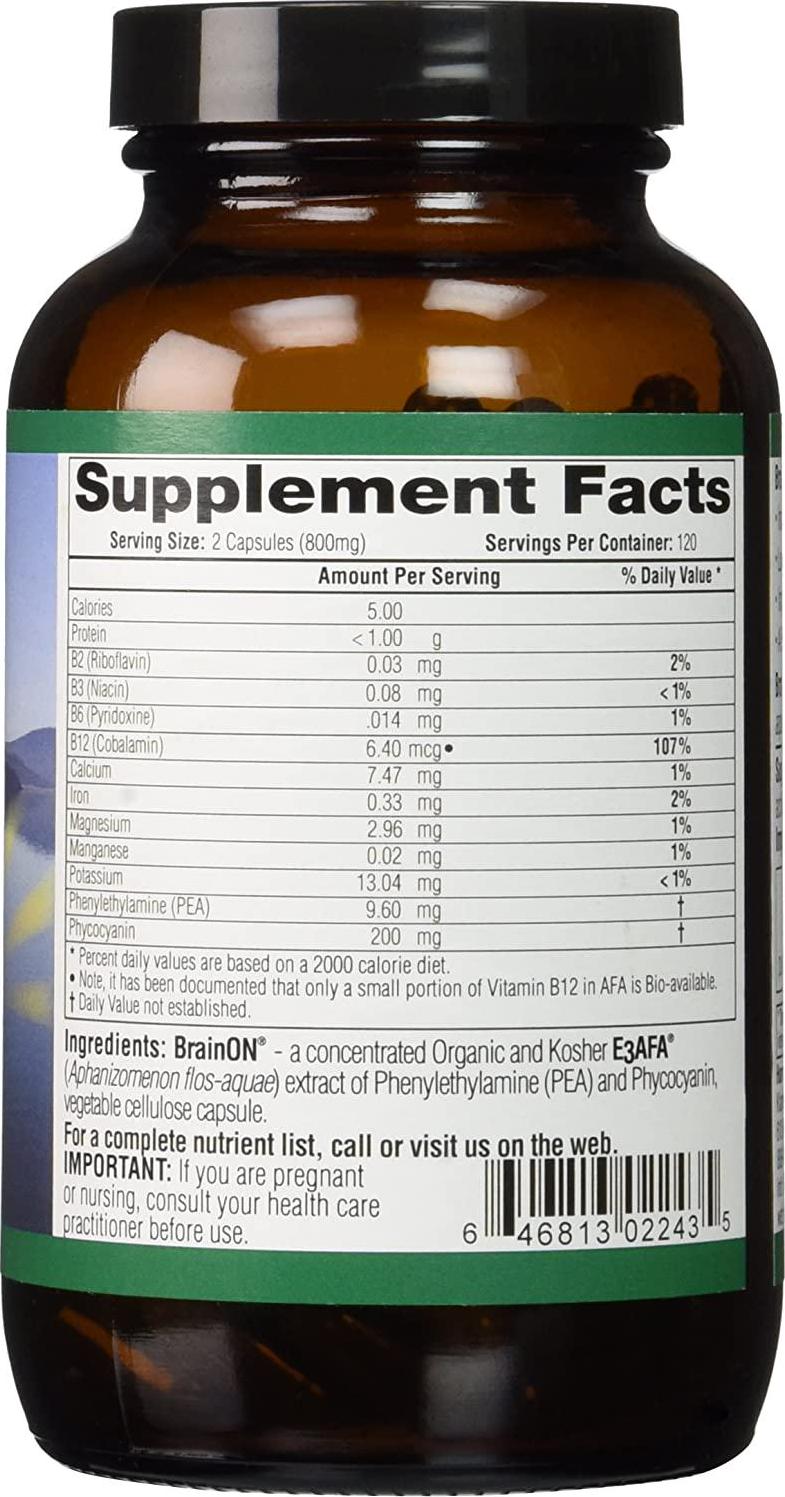 E3Live BrainOn, 240 Count