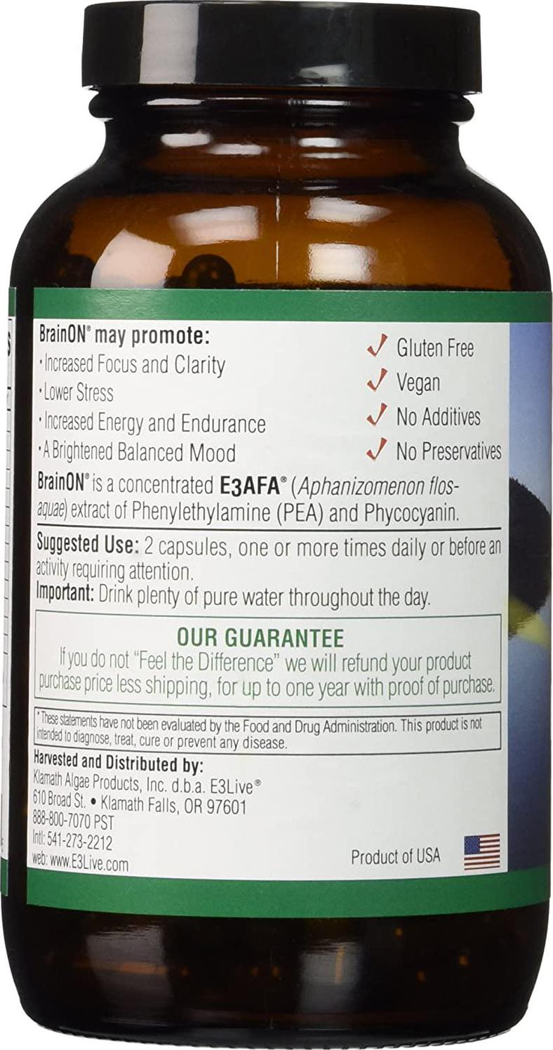 E3Live BrainOn, 240 Count