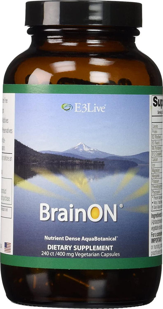 E3Live BrainOn, 240 Count