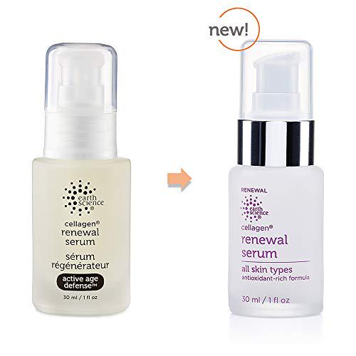EARTH SCIENCE - Cellagen Renewal Serum With Hyaluronic Acid For Anti-Aging and Wrinkles (1 oz.)