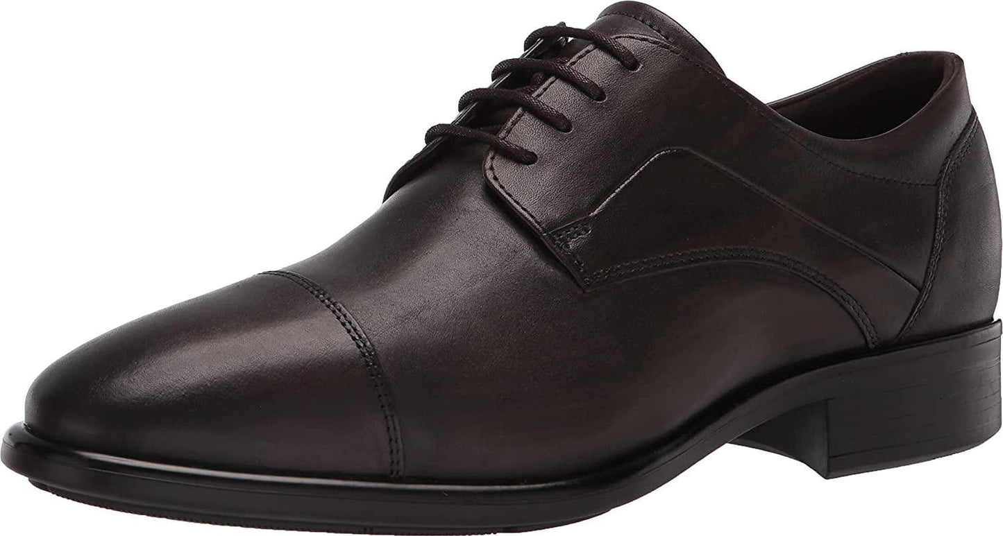 ECCO Men's Citytray Plus Luxe Cap Toe Oxford
