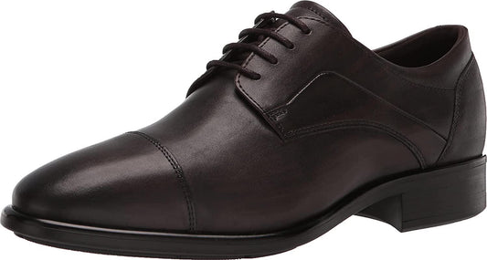 ECCO Men's Citytray Plus Luxe Cap Toe Oxford