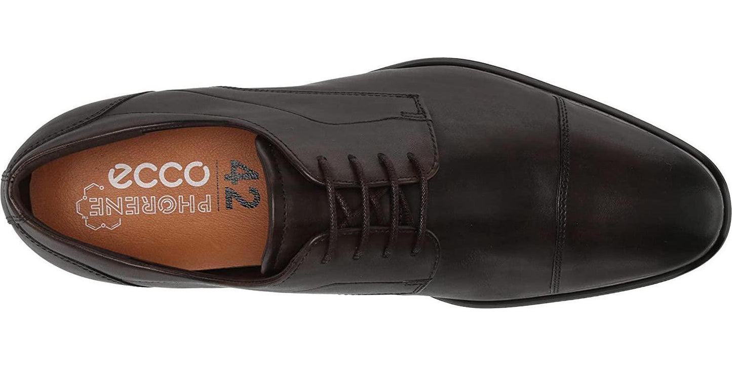 ECCO Men's Citytray Plus Luxe Cap Toe Oxford