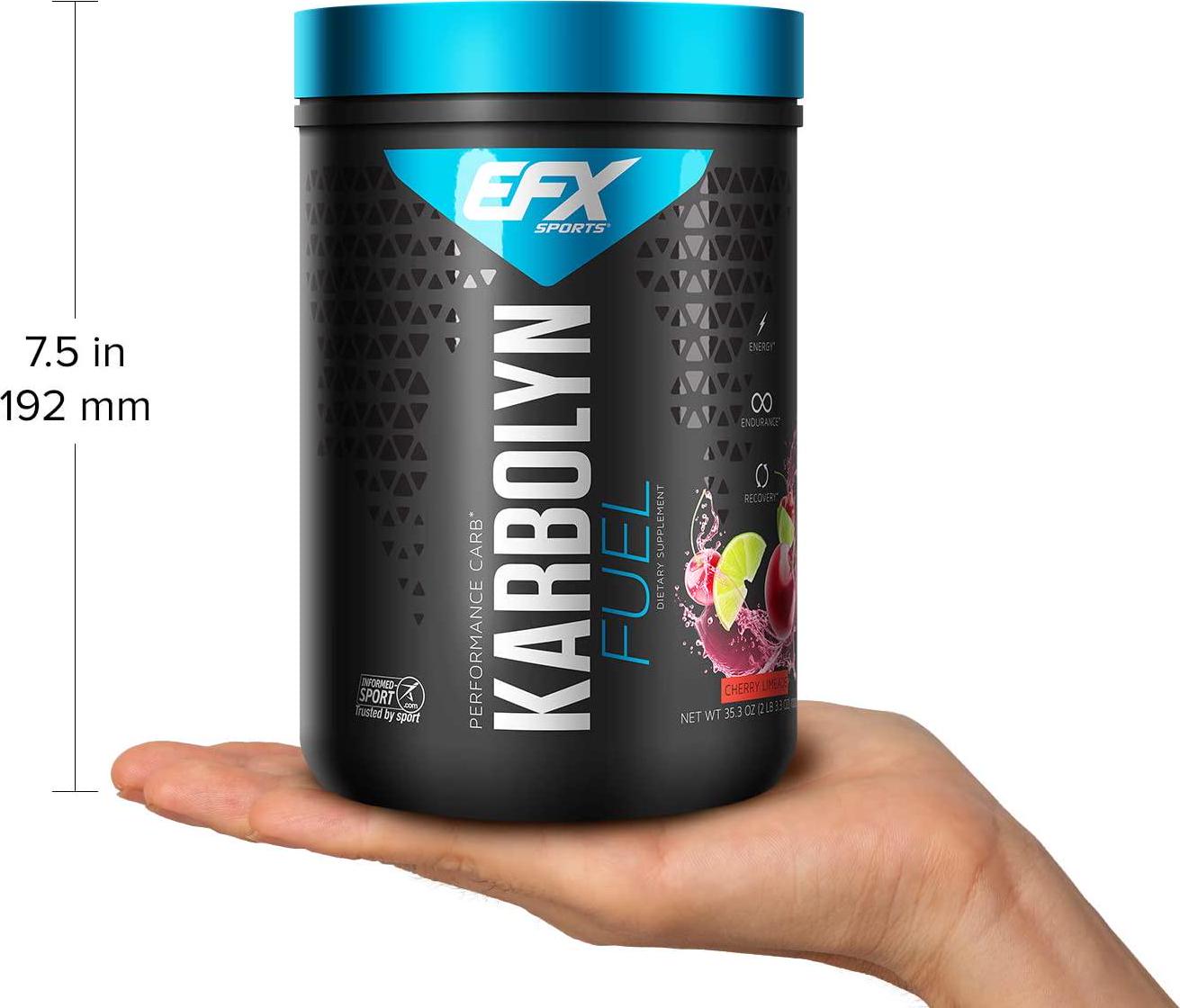 EFX Karbolyn Fuel Perormance Carb 1kg - Cherry Limeade, 1kg, Cherry Limeade1 kilograms