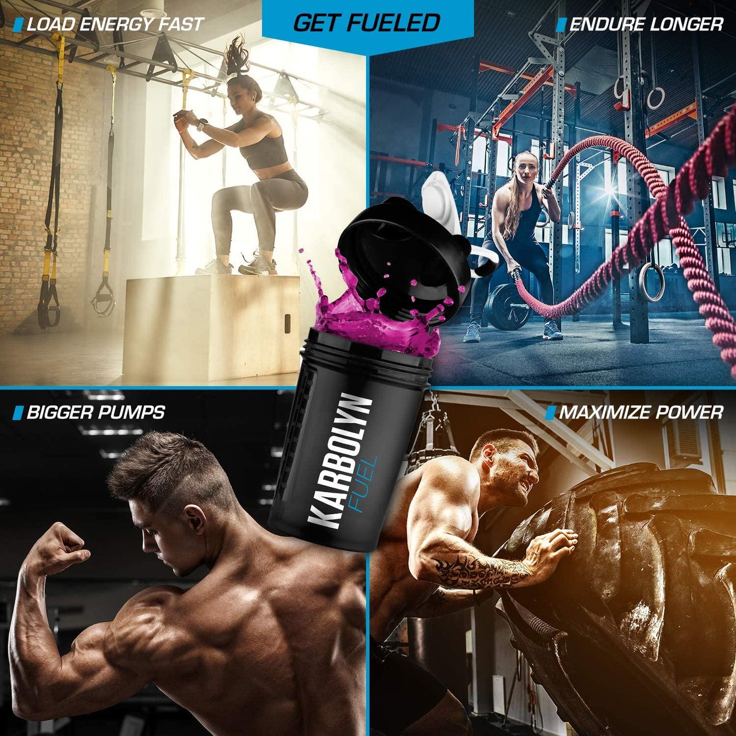 EFX Karbolyn Fuel Perormance Carb 1kg - Cherry Limeade, 1kg, Cherry Limeade1 kilograms