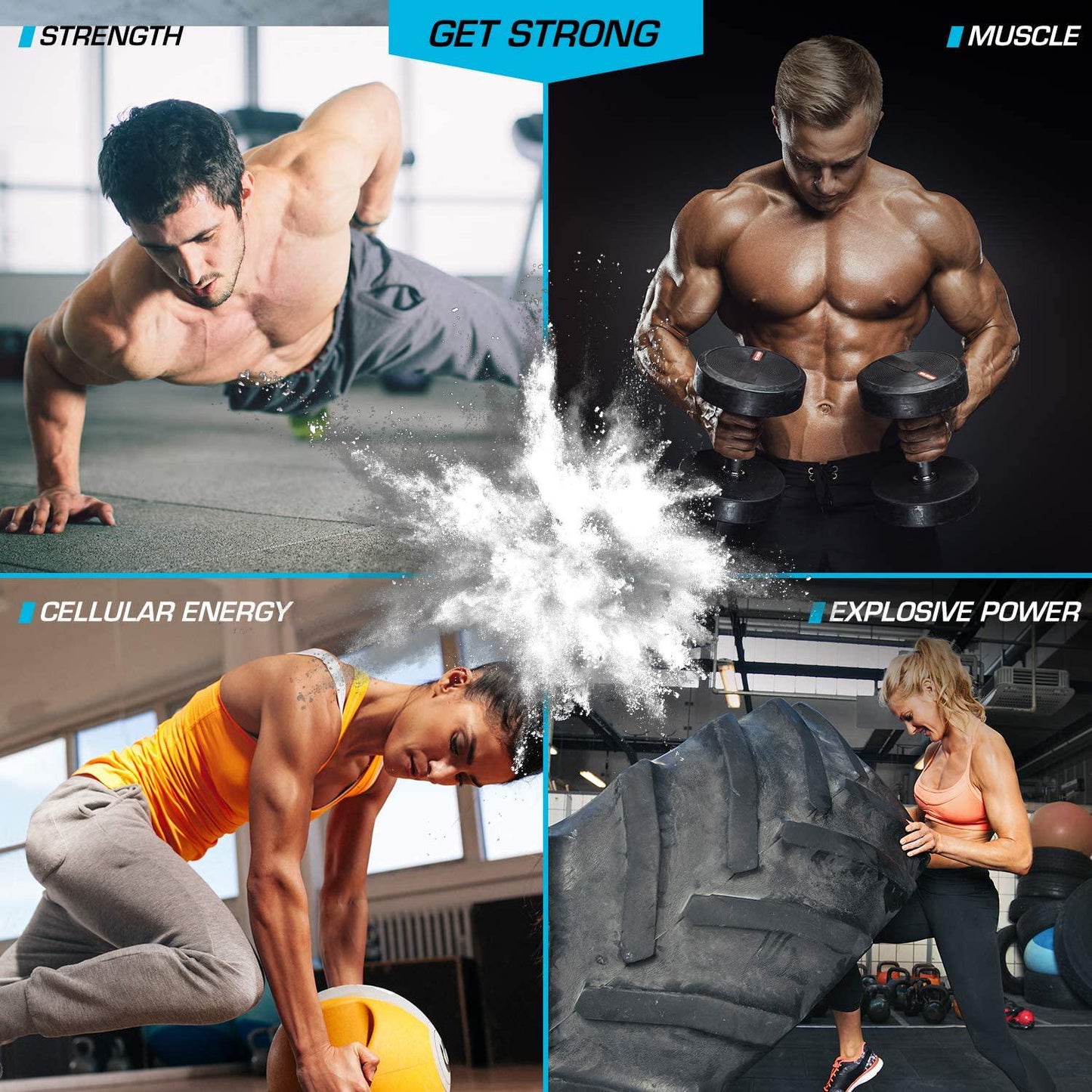 EFX Sports Kre-Alkalyn Powder | PH-Correct Creatine Monohydrate | Multi-Patented Formula, Gain Strength, Build Muscle and Enhance Performance | Watermelon Gummy - 210 Grams / 116 Servings