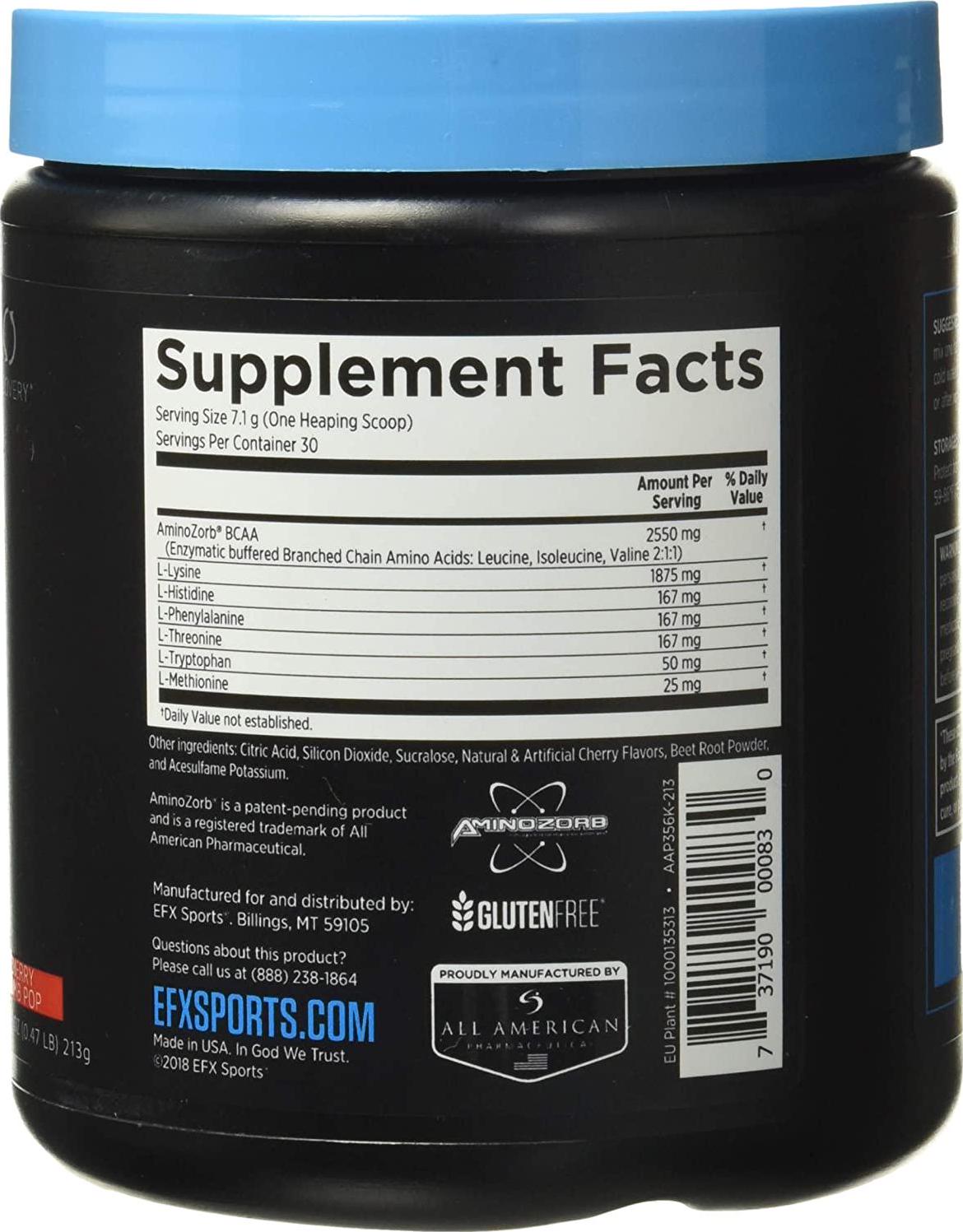 EFX Sports Training Ground EAA AMINOZORB (Cherry Bomb)