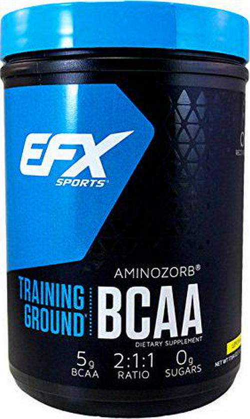 EFX Sports Training Ground BCAA Powder, Lemonade, 500 Gram