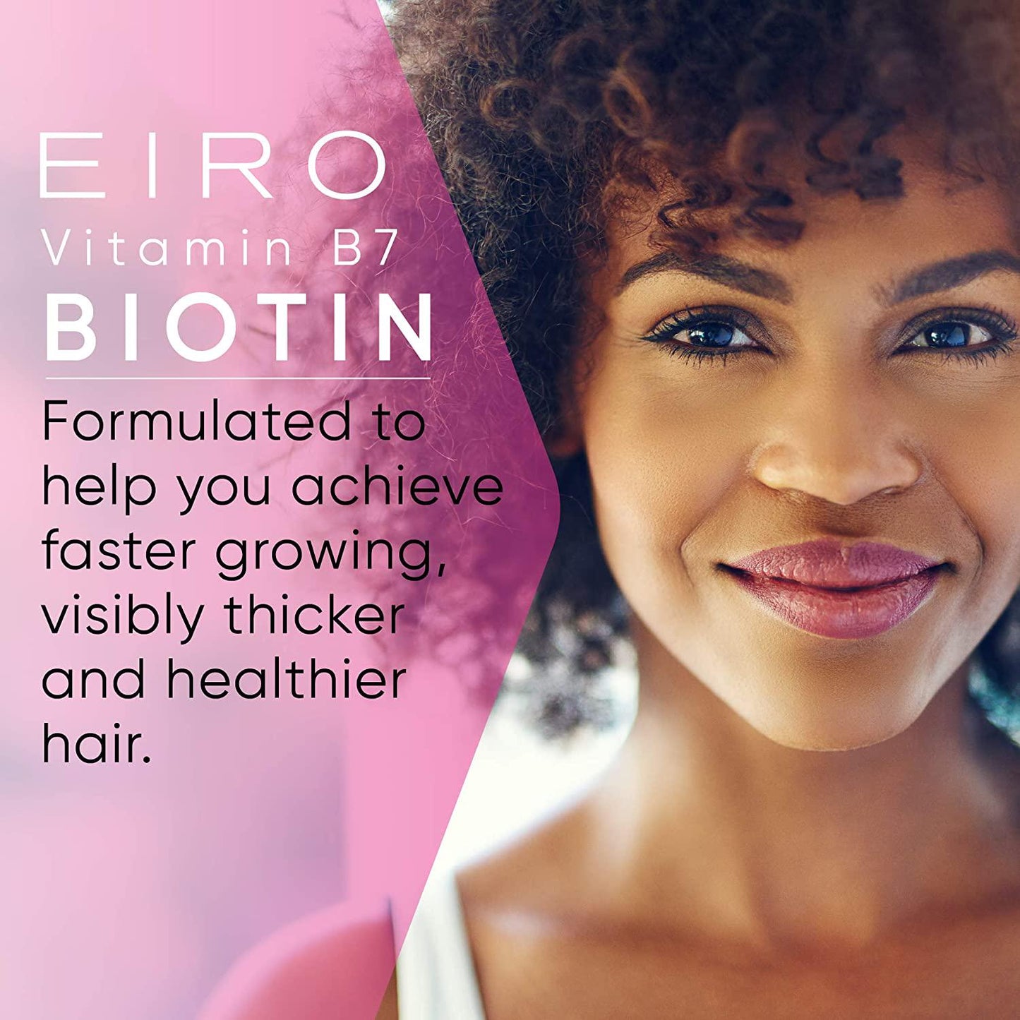 EIRO Biotin Liquid Drops | 6000mcg per serving | Healthier, Stronger, Faster - Hair and Nails | Superior Absorption