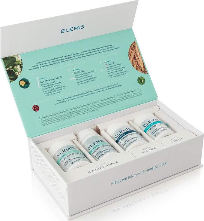 ELEMIS Cleanse* Body Performance System, Dietary Supplements