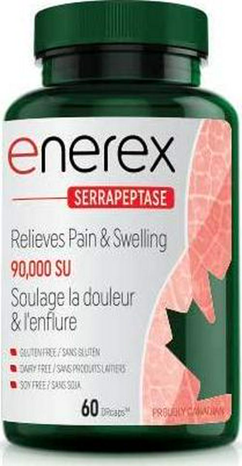 ENEREX Serrapeptase 90K Iu, 60 CT
