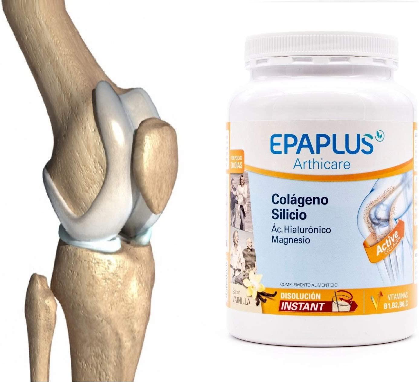 EPAPLUS ARTHICARE Collagen+Silicium+Hyaluronic+Magnesium Powder. Vanilla Flavor Gift For Treatment Your Skin