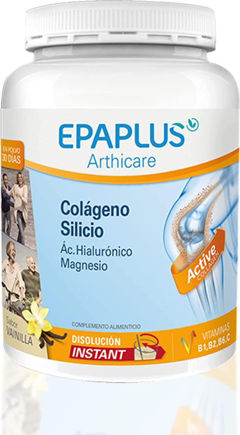 EPAPLUS ARTHICARE Collagen+Silicium+Hyaluronic+Magnesium Powder. Vanilla Flavor Gift For Treatment Your Skin