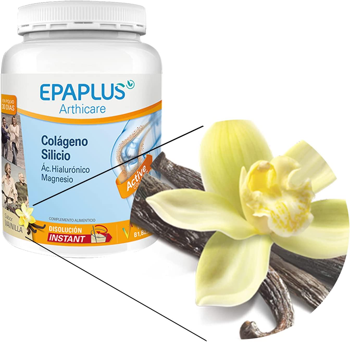 EPAPLUS ARTHICARE Collagen+Silicium+Hyaluronic+Magnesium Powder. Vanilla Flavor Gift For Treatment Your Skin