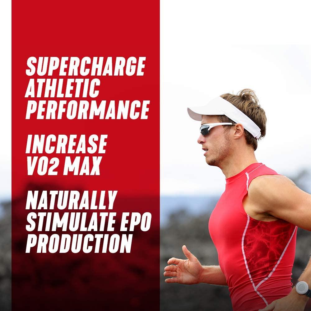 EPO-BOOST Natural Blood Builder and Tri Fuel Wild Berry Sports Supplement Bundle. RBC Booster and BCAA Electrolyte Drink. Echinacea and Dandelion Root for Increased VO2 Max, Energy, Endurance.