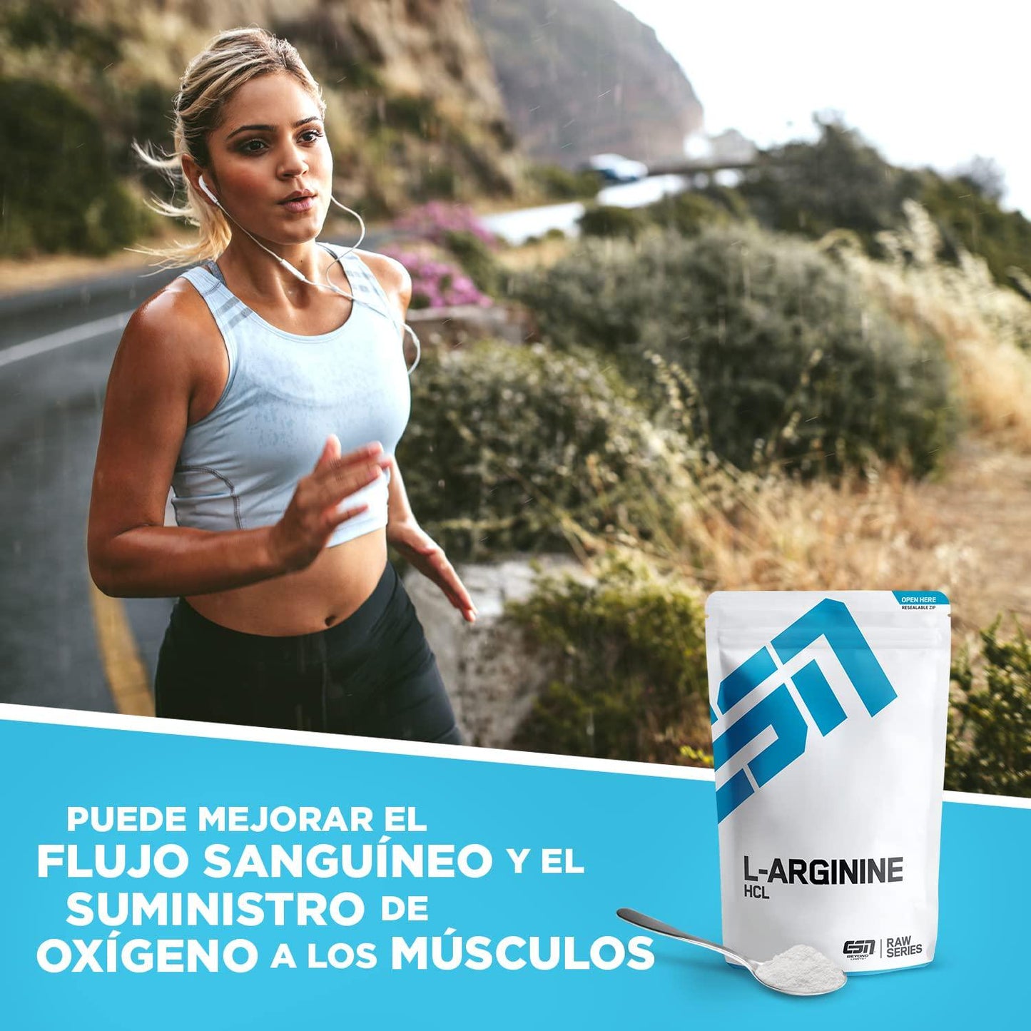 ESN L-Arginine Hcl Supplement, 500 g, Standard