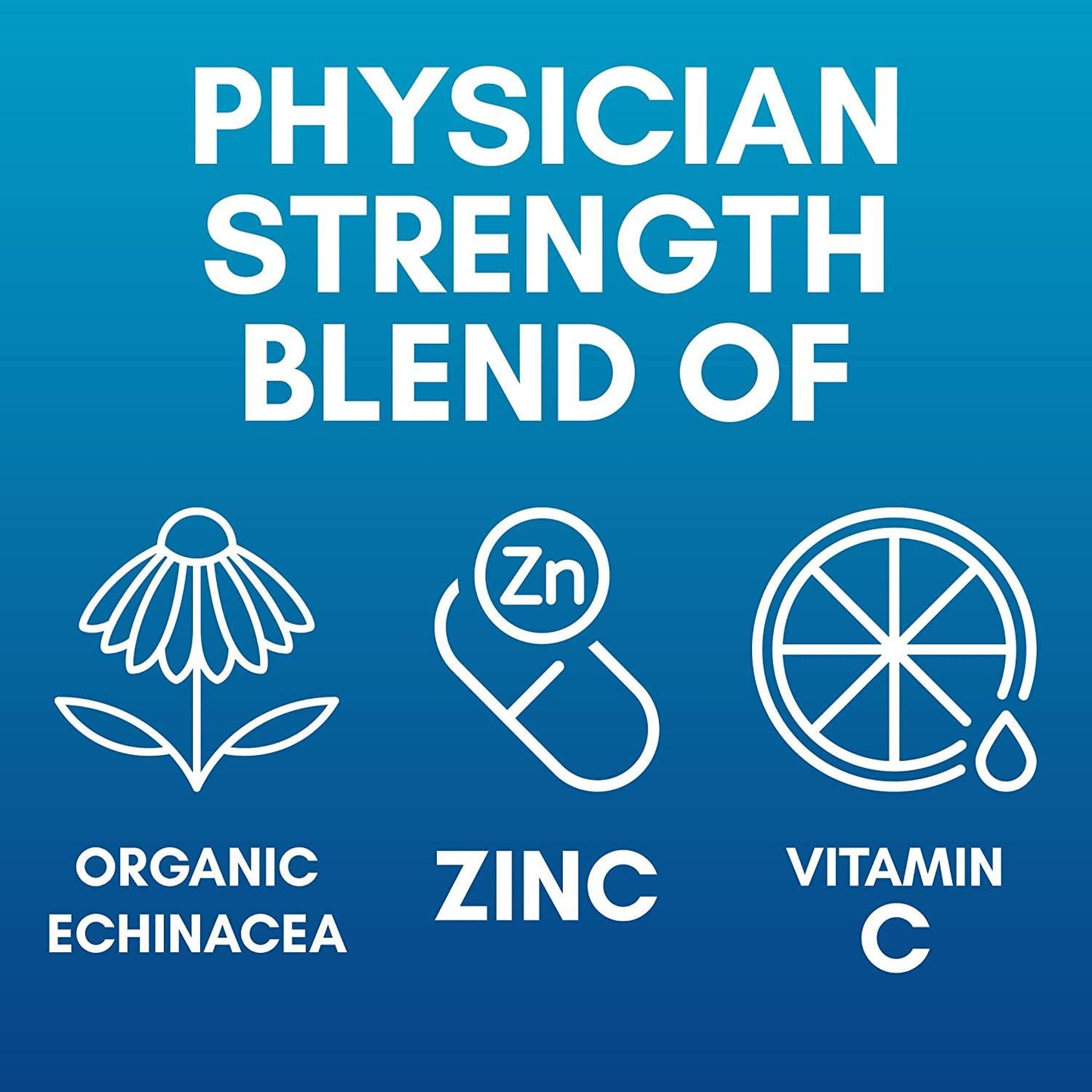 EZC Active Pak Immune System Booster (Single Pack) - Echinacea, Zinc, and Vitamin C, Gluten-Free Vegetarian On-The-Go Immune Support Pack