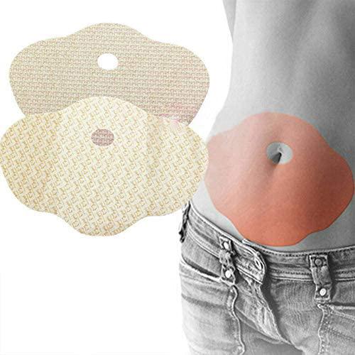 EZONEDEAL 5 Pcs Wonder Patch Quick Slimming Patch Belly Slim Patch Abdomen Slimming Fat Burning Navel Stick for Women and Men Use