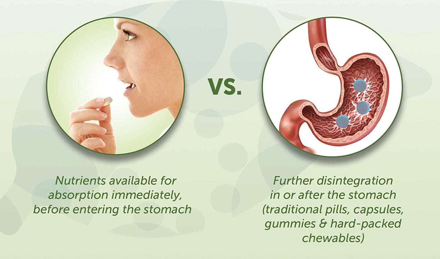 EZ Melts Resveratrol as Trans-Resveratrol, 150 mg, Sublingual Vitamins, Vegan, Zero Sugar, Natural Grape Flavor, 60 Fast Dissolve Tablets