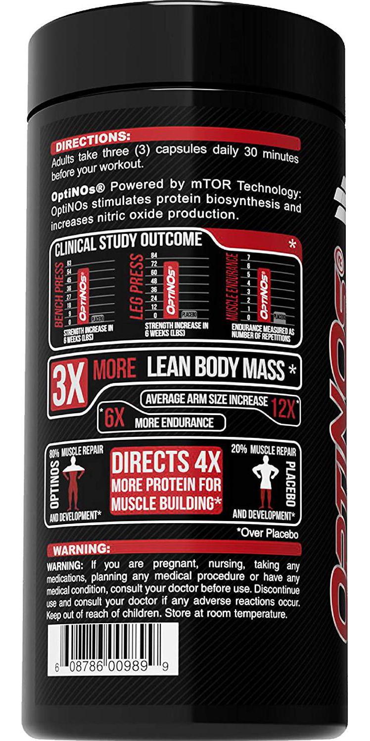 Earth's Creation Optinos Nitric Oxide Booster 90 Caps