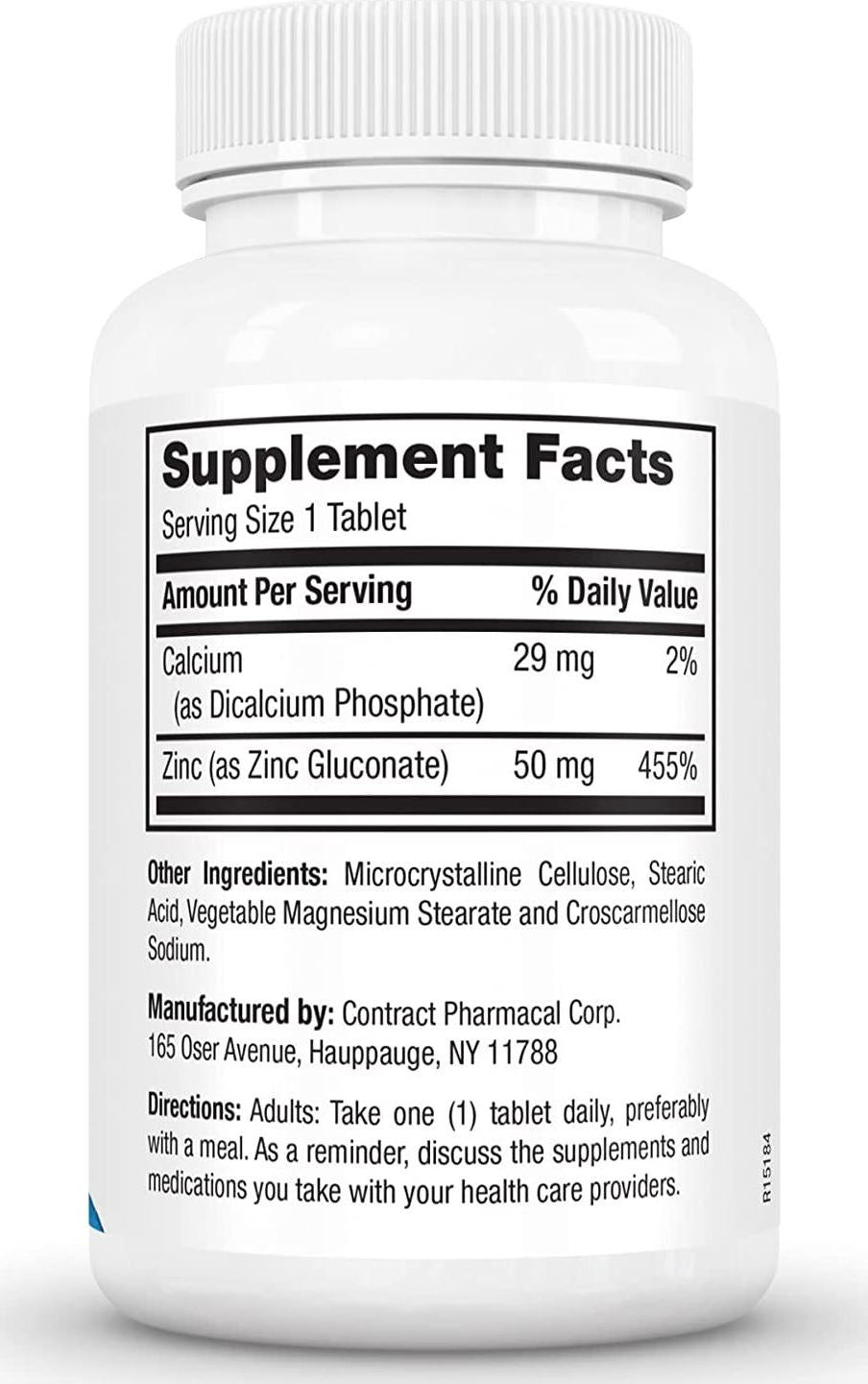 Earth's Splendor Zinc 50 Mg, White